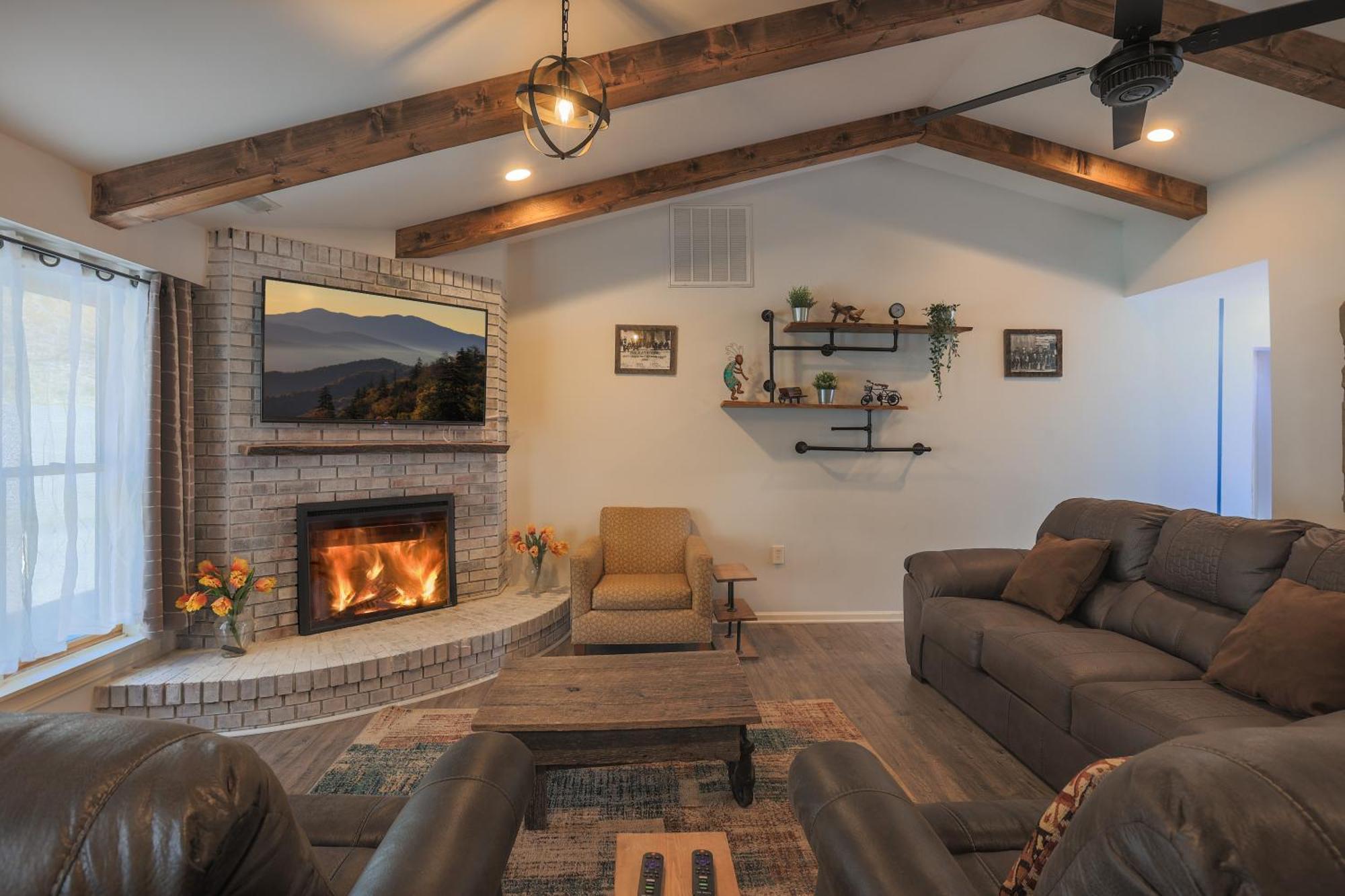 Relaxing 3Br Cottage 1 Mile To Main St Attractions Views Gatlinburg Exterior foto
